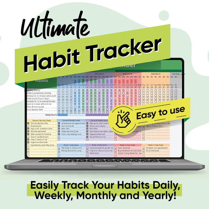 Ultimate Habit Tracker for 2026 - Lifetime Access
